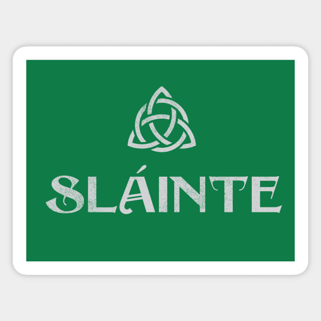 Sláinte (“Cheers” in Irish) Sticker by i4ni Studio